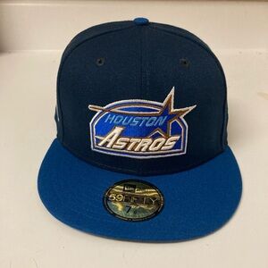 Houston Astros New Era 59Fifty Hat 7 5/8 The Blues Edition 35th Anniversary
